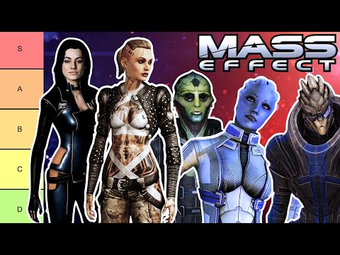 I RANKED EVERY SQUADMATE IN THE MASS EFFECT TRILOGY!!
