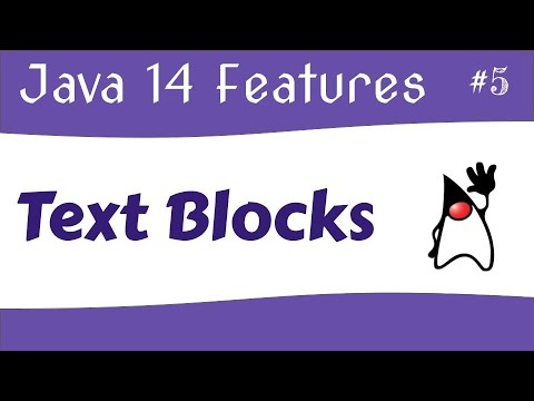 Java 14 New Features 5 Text Blocks In Java 14 Multi Line Strings In Java Java 14 Examples