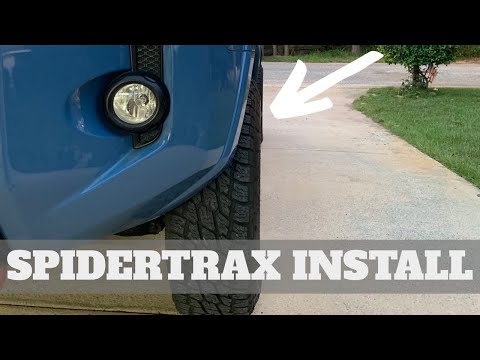 Spidertrax Wheel Spacer Install - Toyota 4Runner