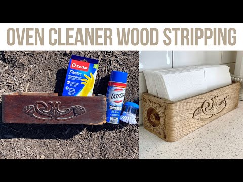 Oven Cleaner Wood Stripping