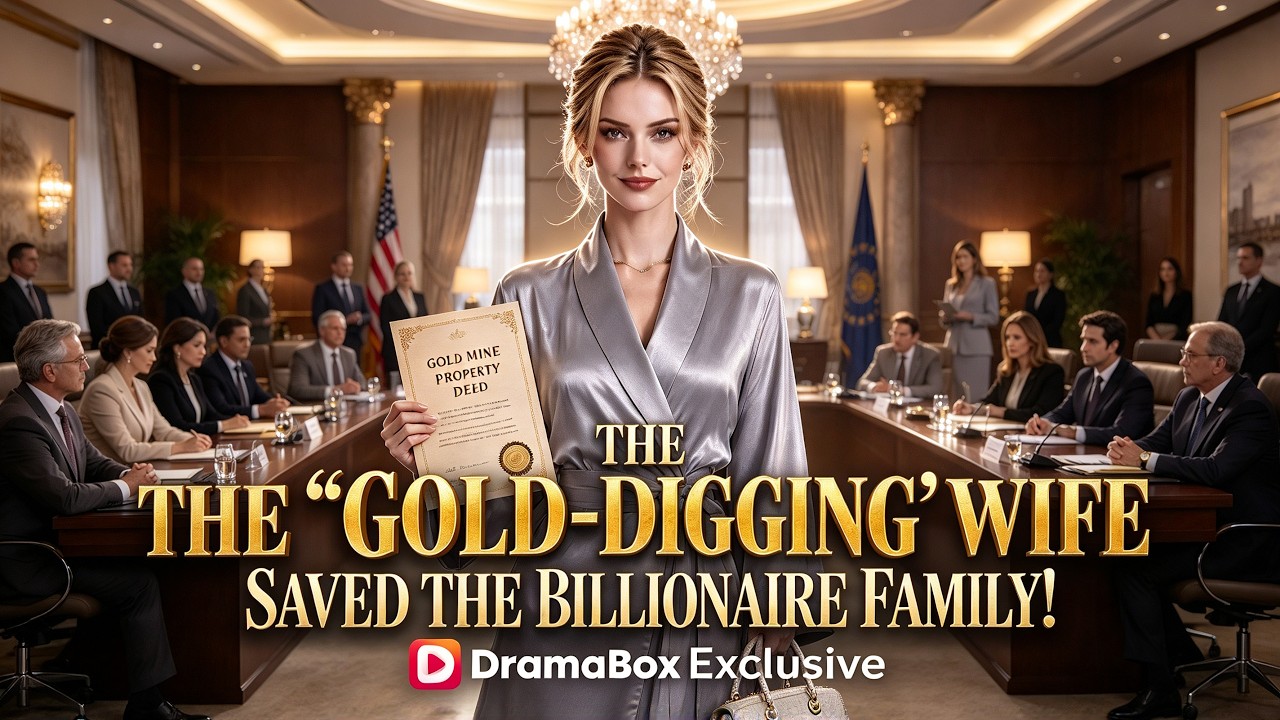 The “Gold-Digging” Wife Saved the Billionaire Family! | #drama #dramabox