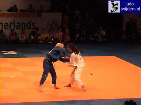 Judo 2009 Rotterdam: Ylinen (FIN) - Salles (AND) [-63kg].