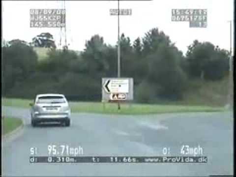 HIGH SPEED BIKE CHASE DEVON ENGLAND