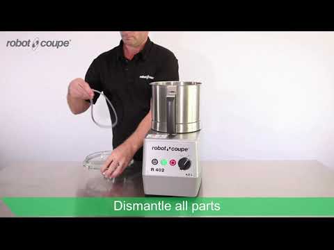 Robot Coupe R402A Combination Food Processor, 4.5 L Stainless Steel Bowl, 2 hp, 2-Speed, 600 & 1800 RPM 6 image