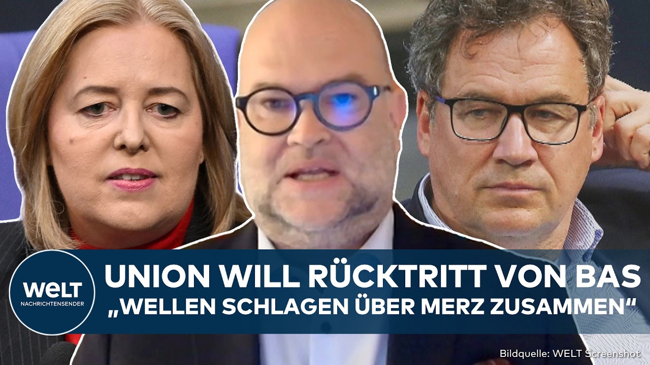 DEUTSCHLAND: Union fordert Rücktritt von Bas! CDU und SPD in Krise! Was macht Merz?