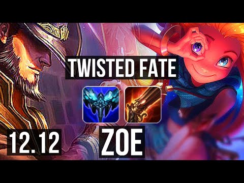 TF vs ZOE (MID) | 2/0/5, Rank 6 TF | KR Challenger | 12.12