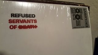 Unboxing - Refused Servants of Death Vinyl EP Courtesy of Epitaph Records