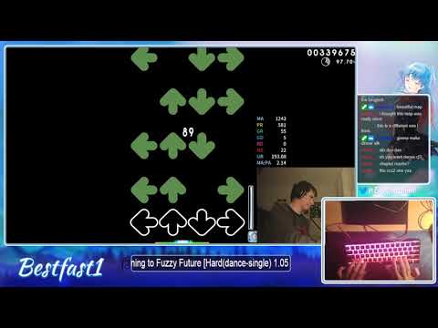 yuikonnu x sana - Fuzzy Future [Hard(dance-single) 1.05x (152bpm) OD7] 802k 95.35%