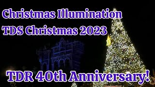 ＊【ディズニー】TDS Christmas 2023！クリスマスツリー点灯式！＊