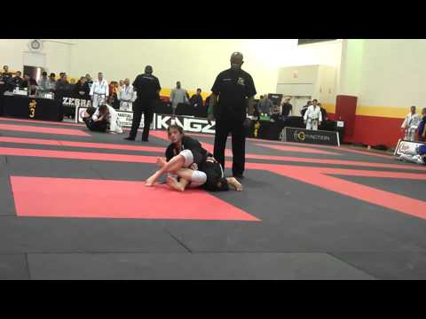 Angelica Galvao (Atos) vs. Lora Hallock (Paragon) - 2012 IBJJF Houston International Open
