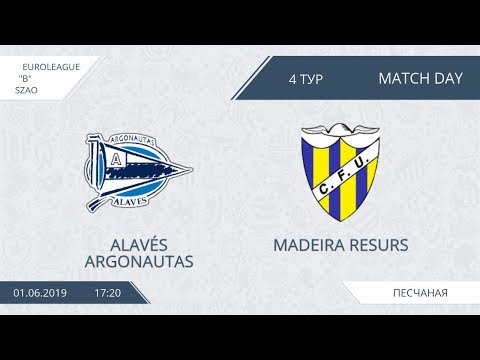 AFL19. EuroLeague. SZAO. Division A. Day 4. Alavés Argonautas - Madeira Resurs.