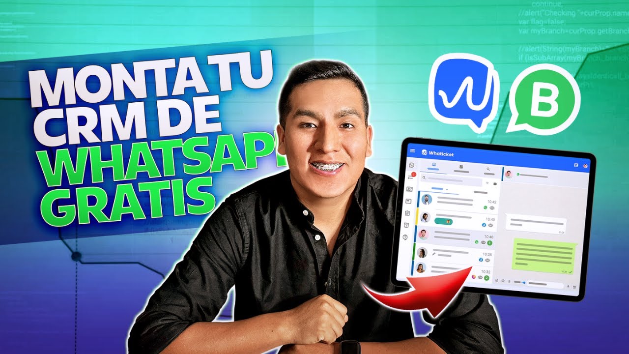 ✅ CRM Multiagente para WhatsApp GRATIS | Whaticket SAAS Open Source