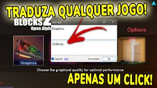 SAIU! Como traduzir QUALQUER JOGO para o Português com APENAS UM CLICK! (Não é clickbait)
