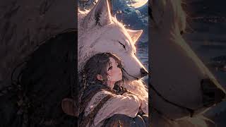 ずっと誰かを癒してきた少女。でも、自分の痛みだけは癒せなくて――。🐺🌙ある夜出会った、大きな白いオオカミ。9月11日の誕生花「アロエ」🌿#ほのかの花絵本 #朗読