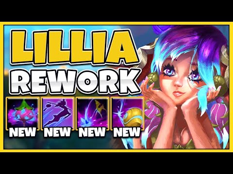 Riot Made Lillia a GOD-MODE TOP LANER?!? New 2021 Lillia Rework Gameplay! - League of Legends