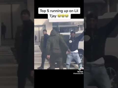 When Toronto Rapper Top5 G Checked NY Rapper Lil Tjay In Toronto Yorkdale Mall #6ix #toronto #funny