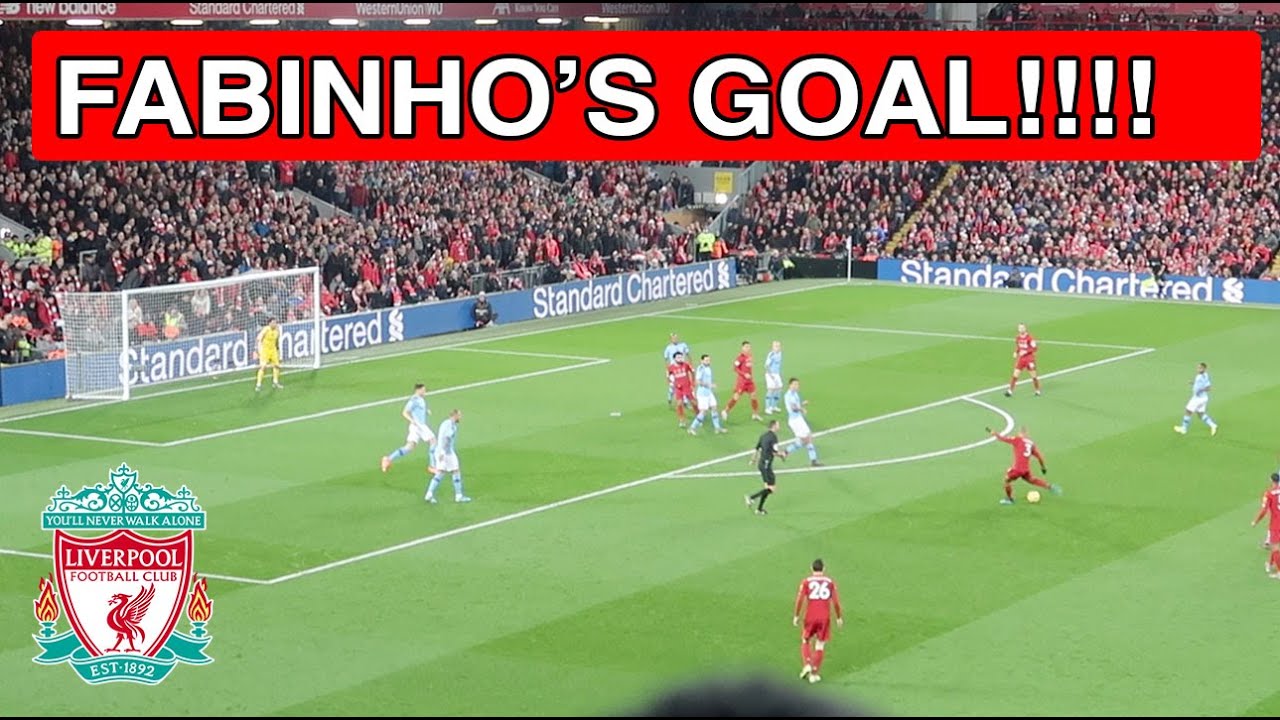 Fabinho's Absolute Screamer Against Man City-   Liverpool Vs Man City (3-1)