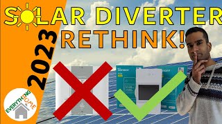 Solar Diverter RETHINK 2023 - SONOFF WIFI Switch The Answer For Heating Water?
