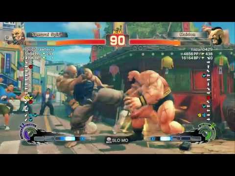 ProudStrawberry (Gouken) VS Itazan (Zangief) Super Street Fighter IV Arcade Edition 2012 *1080p* HD