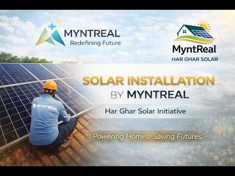 Solar Installation by Myntreal