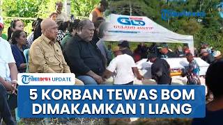 5 Korban Tewas Ledakan Bom Sisa PD II di Biak Dimakamkan Satu Liang, Bupati Sampaikan Duka