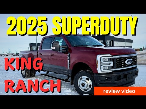 2025 Ford F-350 King Ranch Dually Review | Power, Luxury & Off-Road Capability
