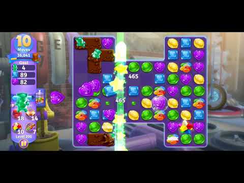 Willy Wonka's World of Candy - Level 200 Complete - No Hacks / No Boosters (Android/IOS)
