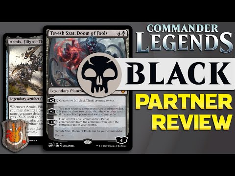 Black Partner Review - Commander Legends | The Command Zone 367 | Magic: The Gathering EDH