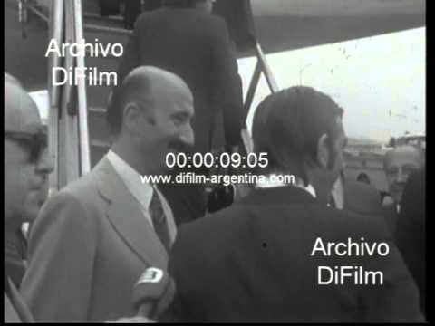 DiFilm - La Seleccion Argentina viaja rumbo a España 1974