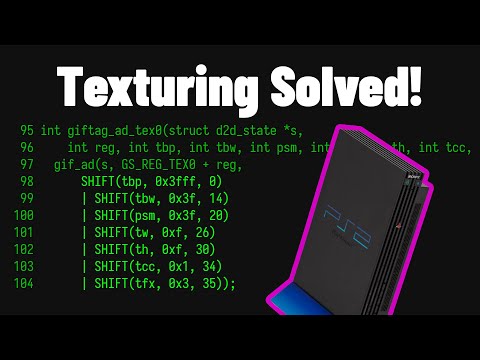 Playstation 2 Development LIVE - New Year Catchup + Fixing Fast Textures