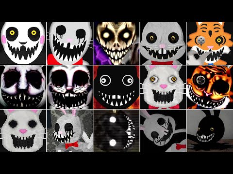 Mr. Hopp's Playhouse 1, 2, 3, ME, HD - All Jumpscares (2019-2024)