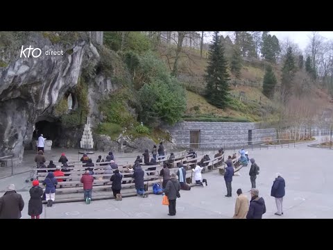 Chapelet du 26 janvier 2023 à Lourdes