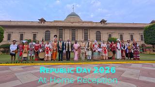 The President hosted At Home reception on the occasion of 77th Republic Day at Rashtrapati Bhavan