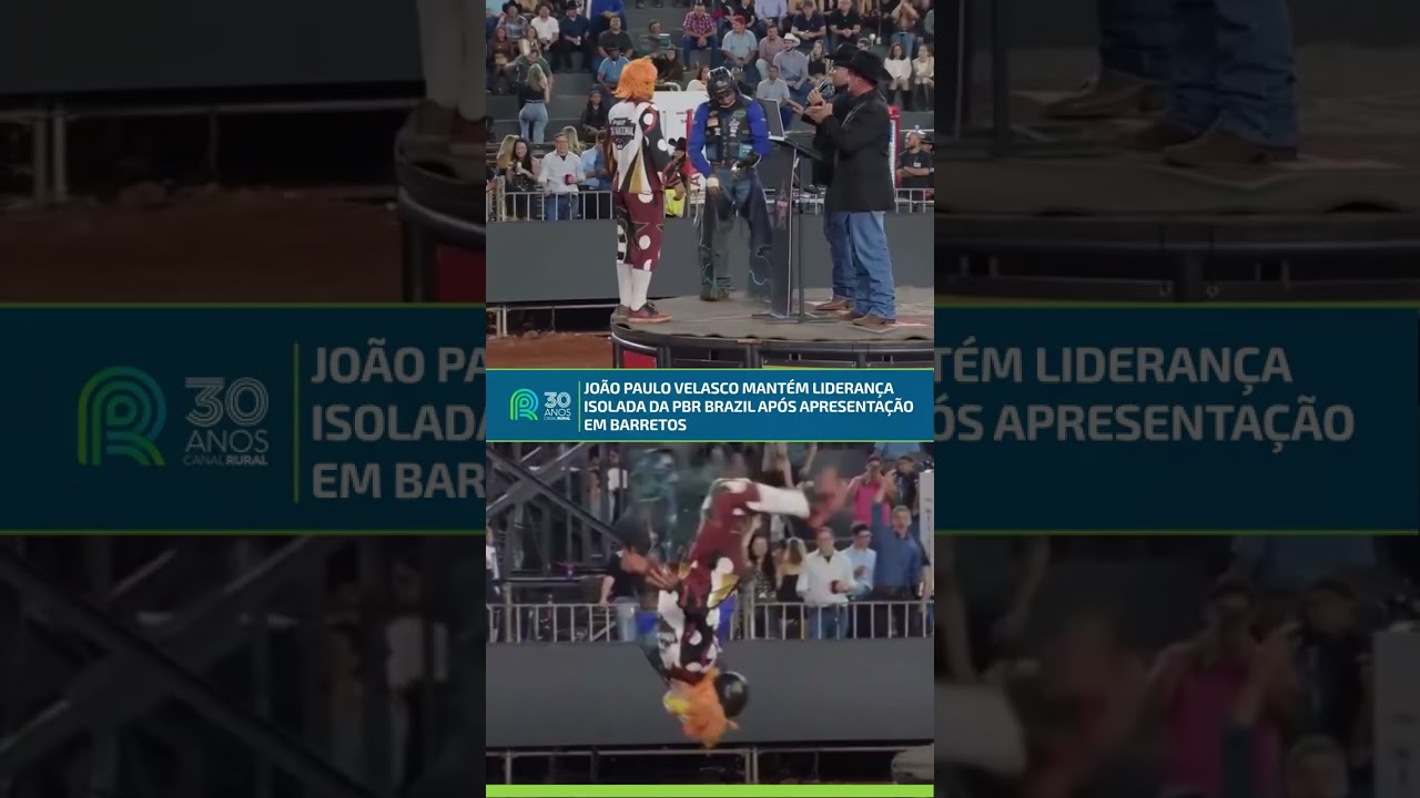 João Paulo Velasco mantém liderança isolada da PBR Brazil após apresentação em Barretos