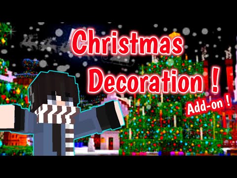 Minecraft PE 1.20 Christmas Decorations Add-on - Download Now 🎄🎮