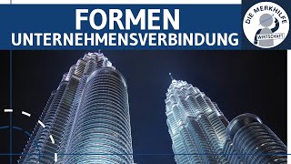 Formen von Unternehmensverbindungen - Konsortium, Kartell, Allianz, Jo