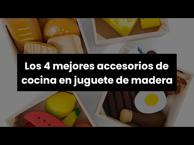Vídeo relacionado con Juego de té infantil de madera, Juego de té accesorios de cocina de juguete, Juguete de madera accesorios de cocina con tetera, tazas, juguete de postre, cucharas y accesorios, Juguete de madera