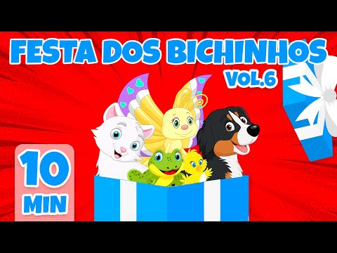 Festa dos Bichinhos da Giramille Vol. 6 - Giramille 10 min | Desenho Animado Musical