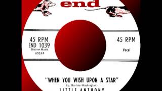 WHEN YOU WISH UPON A STAR, Little Anthony-Imperials, End #1039  1959