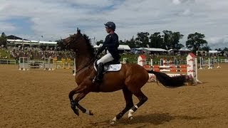 preview picture of video 'CIC*** Show Jumping at Hartpury College, 10.08.13'