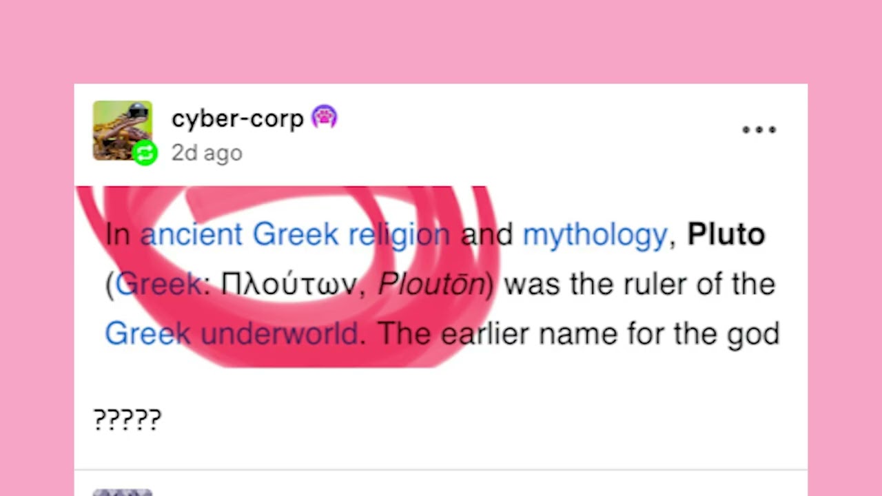 Tumblr Bullying Dude Who Didn't Know Mythos, It's Pretty Funny