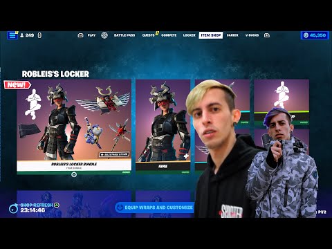 August 19th 2023 Fortnite Item Shop! (NEW ROBLEIS LOCKER BUNDLE)