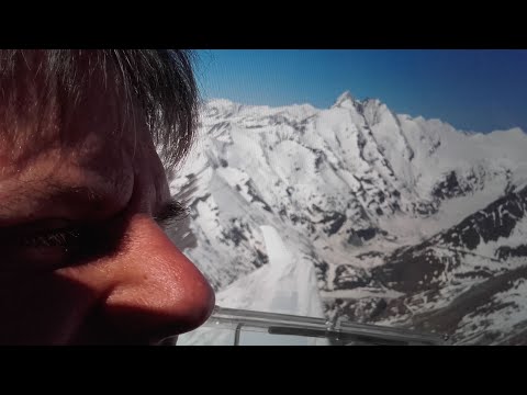 VFR - Flug von LOWK (Klagenfurt) via Großglockner nach LOWI (Innsbruck)