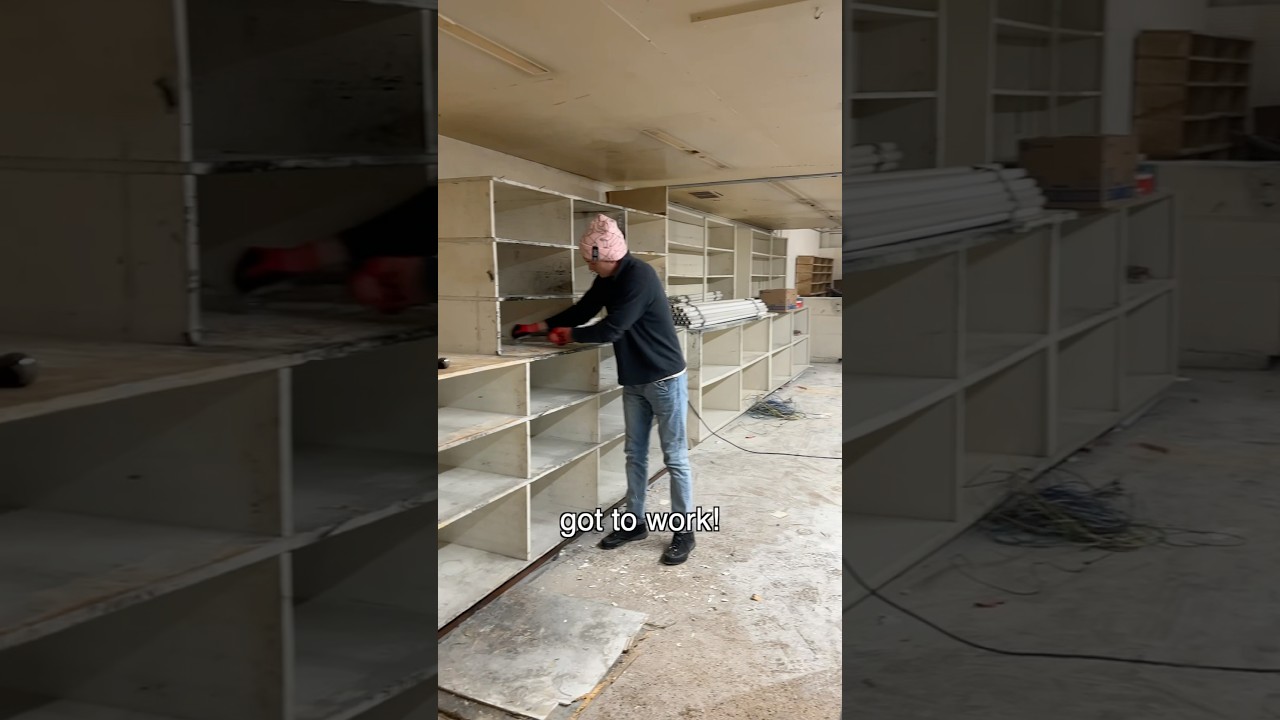 Renovating our shop in Minneapolis #renovation #minneapolis