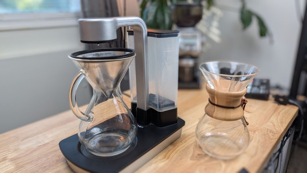 Review of CHEMEX Ottomatic  The Ultimate pour-over Coffee Maker for Perfect Home Brewing!