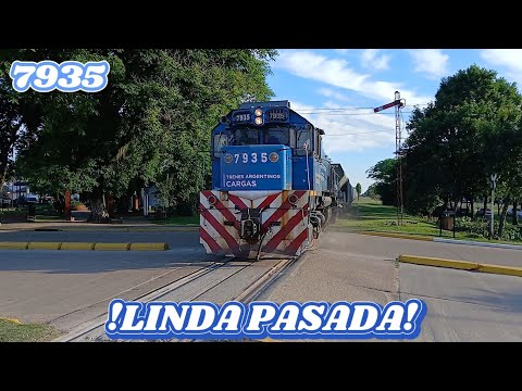 LOCOMOTORA 7935 LINDA PASADA POR MOCORETA 11/11/25