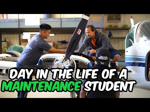 What It’s Like at an Aircraft Maintenance School | Hands-On Training & Student Life