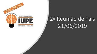 Reunião de Pais 2019-2