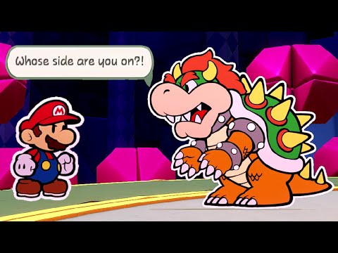 Help Bowser vs Olly vs Do Nothing? - All Choices in Paper Mario's Final Boss