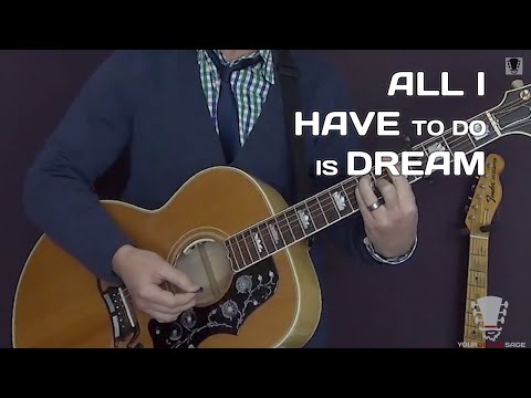 All I Have To Do Is Dream by The Everly Brothers Guitar Lesson